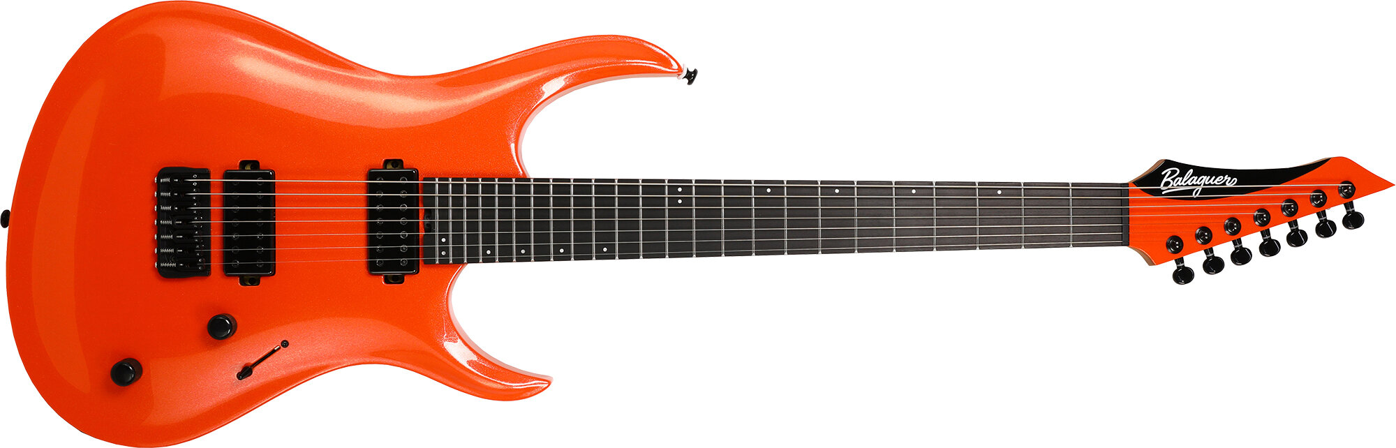 Diablo Select Baritone 7 Run, Gloss Metallic Turbo Orange Front