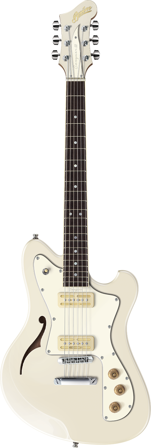 Conquer 59 Ivory White | Baum Guitars | 取扱いブランド | 株式会社