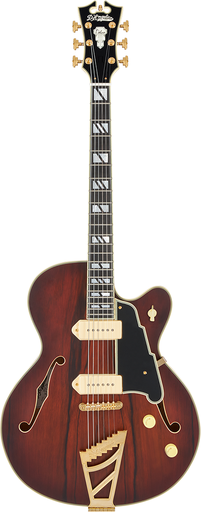 写真：Deluxe 59 Satin Brown Burst