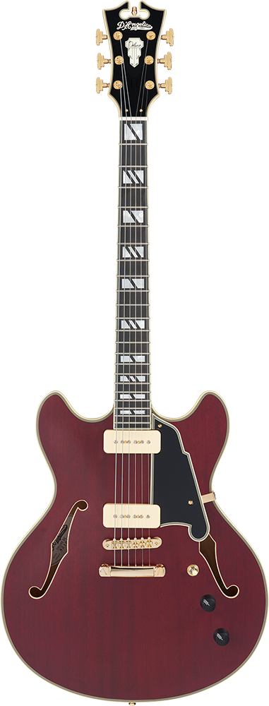 写真：Deluxe DC P-90 Satin Trans Wine