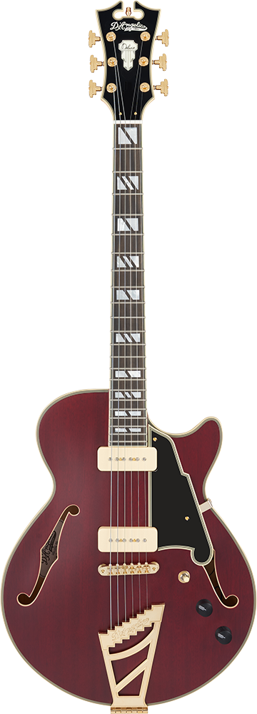 写真：Deluxe SS P-90 Satin Trans Wine