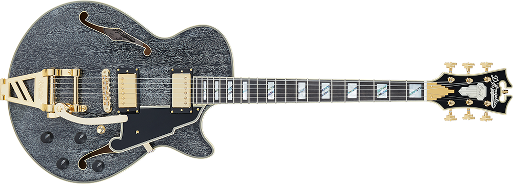 Excel SS Shield Tremolo Black Dog | D'Angelico | 取扱いブランド