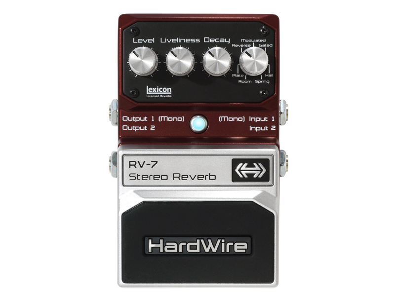 Digitech Hardwire Rv-7 Stereo Reverb