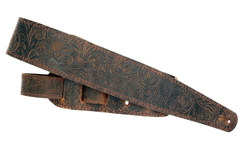 写真：Tooled Leather LS-2304T Brown