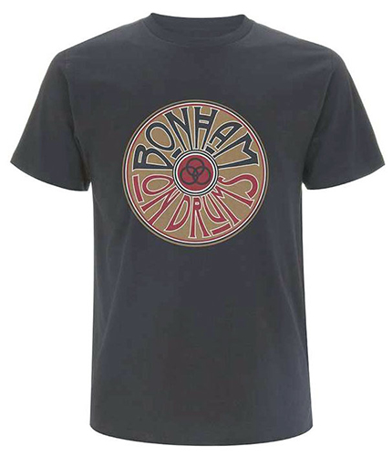 John Bonham T-Shirt ON DRUMS