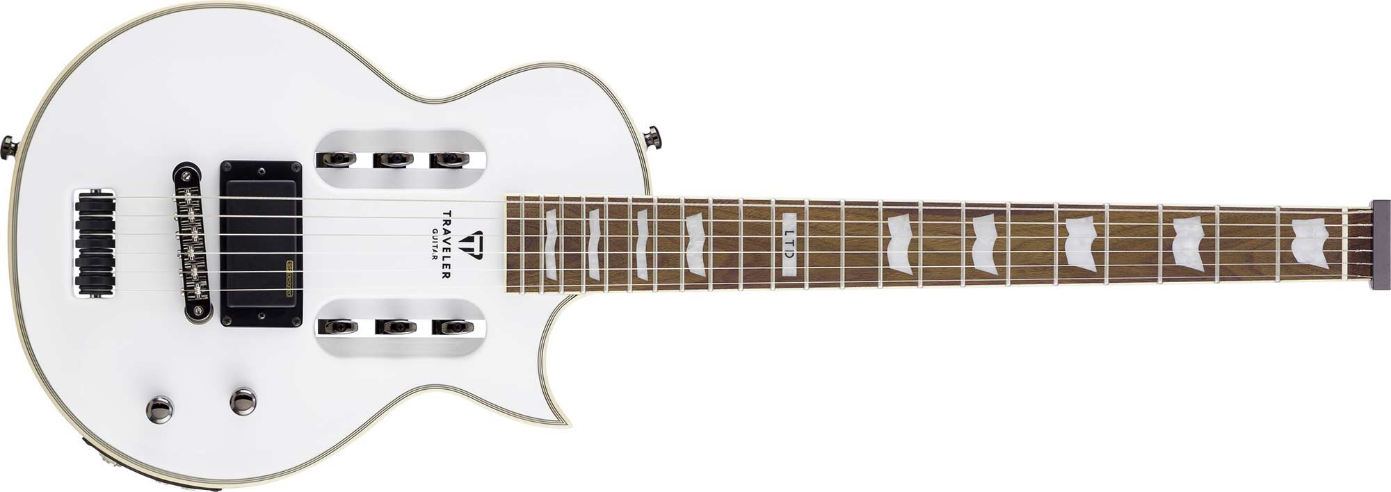 LTD EC-1 Snow White Gloss front