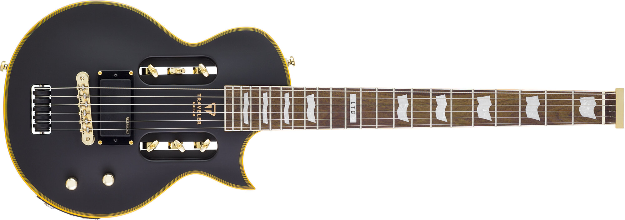 LTD EC-1 Vintage Black Matte front