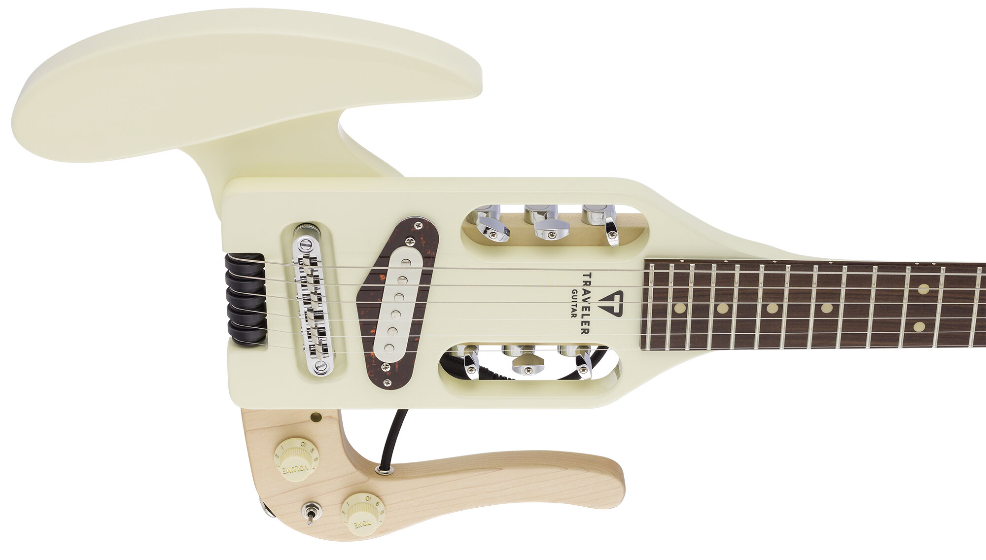 Pro-Series Mod-X Vintage White In-Body Tuning System front