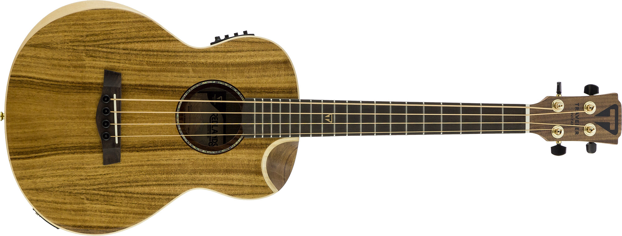 Redlands Concert Bass Koa Front