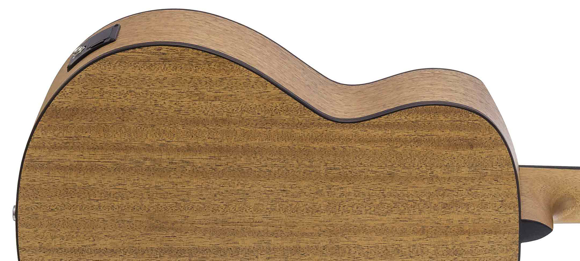 Redlands Concert Bass Spruce Back angle