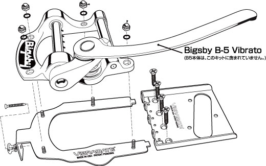V5-TEV-SC Stage II Mounting Kit | VIBRAMATE | 取扱いブランド
